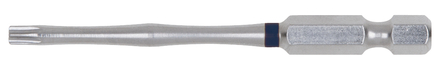 Boite de 5 embouts de vissage à code couleur TORSIONpower®, L. 75 mm - 1/4'' - TORX® percé, T30 KS TOOLS - 918.3676