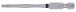Boite de 5 embouts de vissage à code couleur TORSIONpower®, L. 75 mm - 1/4'' - TORX® percé, T30 KS TOOLS - 918.3676