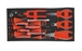 Coffre à outils ULTIMATE équipé - 3 tiroirs et plateau - 114 pcs KS TOOLS - 922.0100