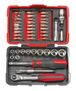 Coffret de douilles et accessoires ULTIMATE® 1/4'', 44 pièces KS TOOLS - 922.0644