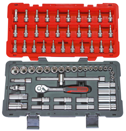 Coffret de douilles et accessoires ULTIMATE® 3/8'', 66 pièces KS TOOLS - 922.0666