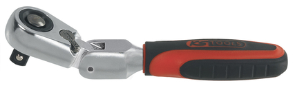 Cliquet articulé 72 dents ULTIMATE® 1/4'', 140 mm KS TOOLS - 922.1504