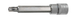 Douille tournevis ULTIMATE® TORX® percé 1/2'', L.110 mm - T10 KS TOOLS - 922.1737