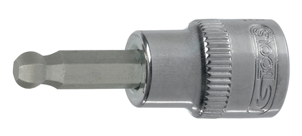 Douille tournevis 6 pans sphérique ULTIMATE® 3/8'', L.50 mm - 5 mm KS TOOLS - 922.3915