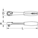 Cliquet débouché 19 mm, 72 dents extra-plat TRIPLEplus® articulé KSTOOLS - 9224041