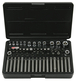 Coffret TORX® percé, 1/4'' - 3/8'' - 1/2'' - E4 à E20 - T20 à T60 - M5 à M12 - 57 pcs KS TOOLS - 922.4305