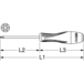 Tournevis ULTIMATE TORX® percé, TB7 - lame 100 mm KSTOOLS - 9226058