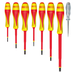 Jeu de 8 tournevis bi-matière isolés 1000V KS TOOLS - 922.6218