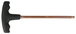 Clé mâle tête sphérique poignée en ''T'' BERYLLIUMplus 6mm, 205mm KS TOOLS - 962.0963