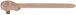 Cliquet à carré traversant BERYLLIUMplus 1/2'', 250mm KS TOOLS - 962.1291