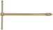 Clé à douille articulée avec poignée en ''T'' BRONZEplus 1/2'', 460mm KS TOOLS - 963.1287