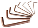 Jeu de clés mâles extra longues BRONZEplus, 9 pièces KS TOOLS - 963.1516