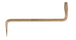 Tournevis fente contre coudés BRONZEplus 190mm KS TOOLS - 963.1591