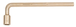 Clé à douille ''L'' BRONZEplus 11mm, 200mm KS TOOLS - 963.1593