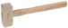 Massette BRONZEplus manche hickory, tête 3000g, 900mm KS TOOLS - 963.2055