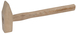 Marteau BRONZEplus manche hickory, tête 1200g, 400mm KS TOOLS - 963.2121
