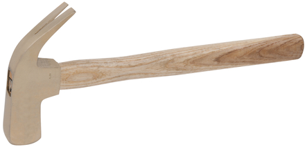 Marteau de coffreur BRONZEplus manche hickory, tête 300g, 310mm KS TOOLS - 963.2150