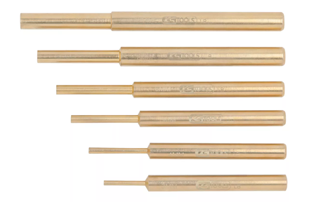 Jeu de chasses goupilles BRONZEplus, 6 pièces KS TOOLS - 963.2590