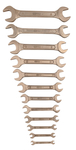 Jeu de clé à fourches BRONZEplus, 12 pièces KS TOOLS - 963.7064