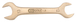 Clé à fourches BRONZEplus 3/16x7/32'', 70mm KS TOOLS - 963.7139
