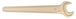 Clé à fourches (simple) BRONZEplus 42 mm, 330mm KS TOOLS - 963.7179