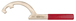 Clé pour bouches à incendie BRONZEplus, 280mm KS TOOLS - 963.8206
