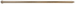 Barre à mine avec pointe et boule BRONZEplus 1800mm, Diam. 30mm KS TOOLS - 963.9758