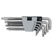 Jeu de 9 clés mâles longues INOX TORX® percé KSTOOLS - 964.0620