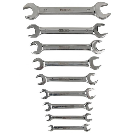 Jeu de 9 clés à fourches INOX KSTOOLS - 964.2240
