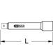 Rallonge INOX 3/4