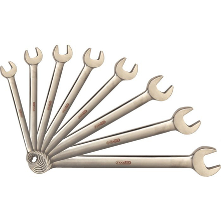 Jeu de 8 clés mixtes inclinées TITANplus KSTOOLS - 965.0248