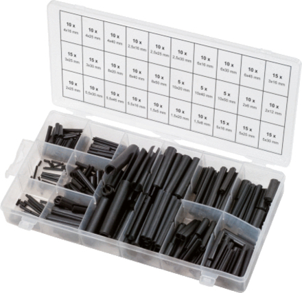 Assortiment de goupilles élastiques acier, 315 pcs KS TOOLS - 970.0020
