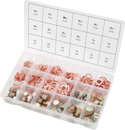 Assortiment de vis de vidange carter et joint x534 KS TOOLS - 970.0200