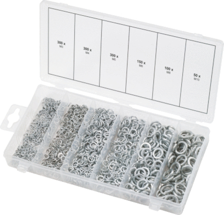 Assortiment de rondelles, 1200 pcs KS TOOLS - 970.0220