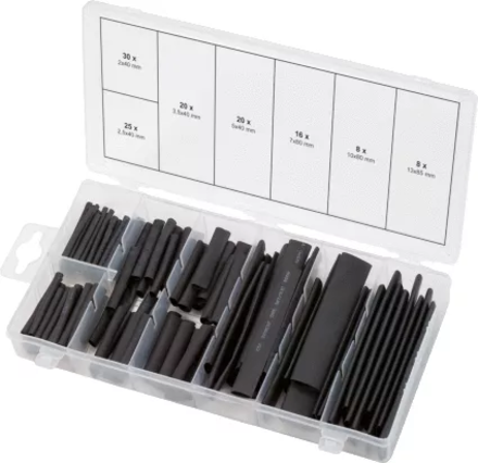 Assortiment de gaine thermo-rétractables x127 KS TOOLS - 970.0230