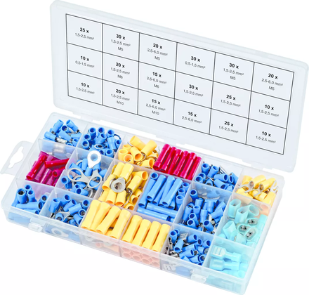 Assortiment de cosses, 360 pcs KS TOOLS - 970.0300