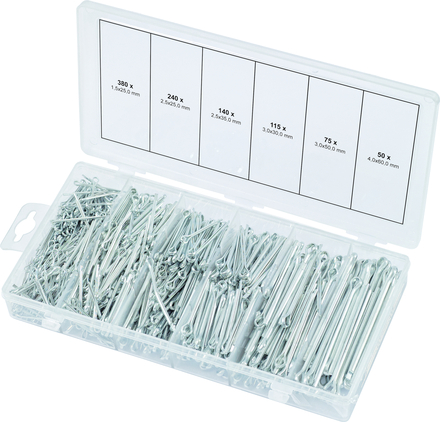 Assortiment de goupilles, 1000 pcs KS TOOLS - 970.0330