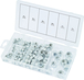 Assortiment d'écrous autoblocants UNC, 100 pcs KS TOOLS - 970.0480
