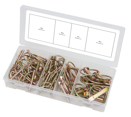 Assortiment de goupilles clips, 50 pcs KS TOOLS - 970.0550