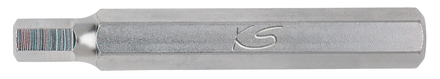 Embout de vissage 6 pans, L.75 mm - A 10 mm - 10 mm KS TOOLS - 975.1010