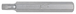 Embout de vissage TORX® percé, L.75 mm - A 10 mm - T30 KS TOOLS - 975.2130