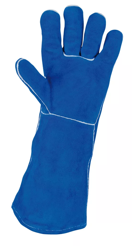 Gants de protection longs en cuir pour soudeur, M KS TOOLS - 985.7038