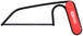 Lame de rechange pour monture de scie 997.1211, 12 pcs KS TOOLS - 997.1216
