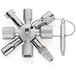 Clé universelle pour armoires de commandes TwinKey KNIPEX - 00 11 01