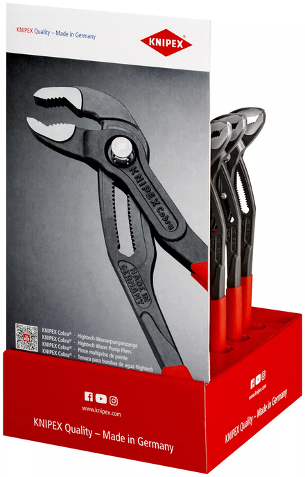 Presentoir comptoir 10 x 87 01 250 KNIPEX - 00 18 01 V11