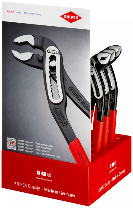 Presentoir comptoir 5 allig 180 /5 - 250 KNIPEX - 00 18 01 V24