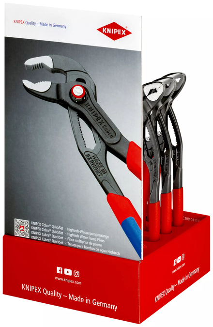 Presentoir comptoir 10 x 87 21 250 KNIPEX - 00 18 01 V25