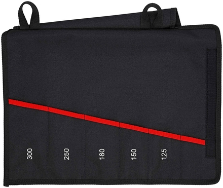 Trousse en polyester pour 5 pinces-clés - Vide - L x H: 430 x 325mm KNIPEX - 001955S4LE