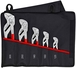 Trousse composée de 5 pinces-clés 125mm, 150mm, 180mm, 250mm et 300mm KNIPEX - 001955S4