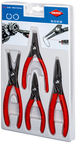 Jeu de 4 pinces pour circlips KNIPEX - 00 20 03 SB
